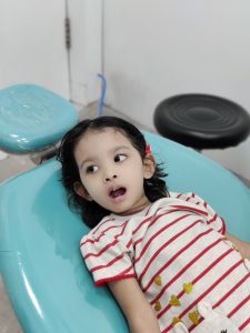 kids in dental office