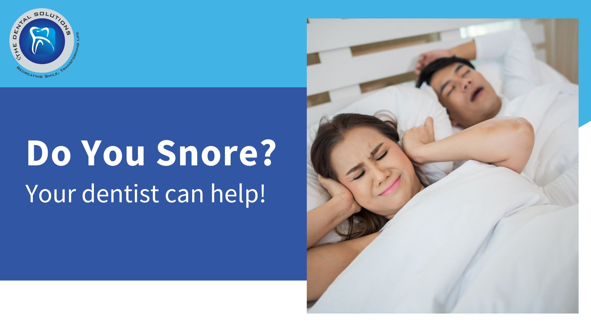 Snoring Treatment Thane: Do you snore? Your dentist can help if you do