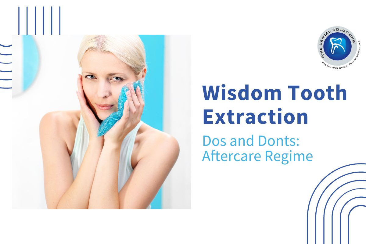 Aftercare regime of wisdom tooth removal: Wisdom Teeth Instructions Thane